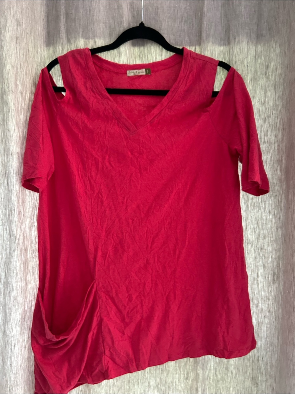 CHALET ET CECI OPEN SHOULDER 3/4 SLEEVE TOP SMALL
